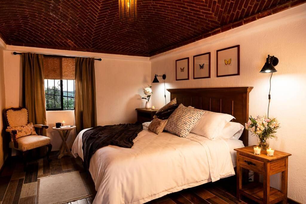 Casa Aurora, Estilo Rustico-Moderno, Guanajuato Exterior foto
